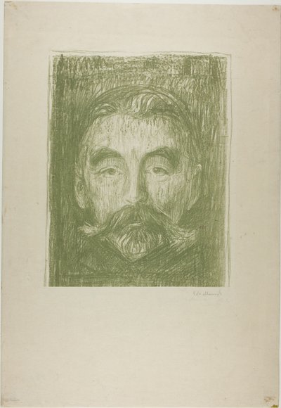 Stephane Mallarme od Edvard Munch
