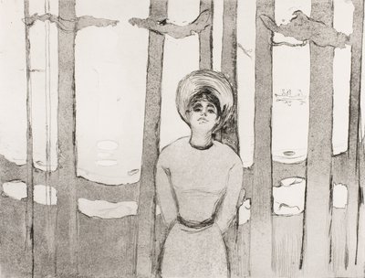 Letní noc, Hlas, 1894 od Edvard Munch