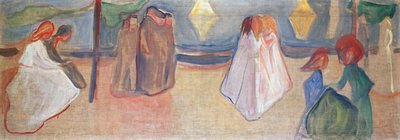 Letní noc od Edvard Munch