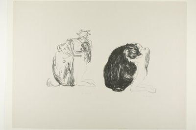 Medvěd z Alfy a Omegy od Edvard Munch