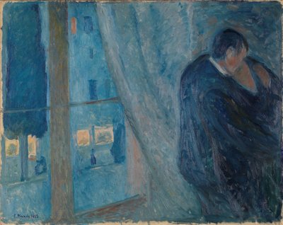 Polibek, 1892. od Edvard Munch