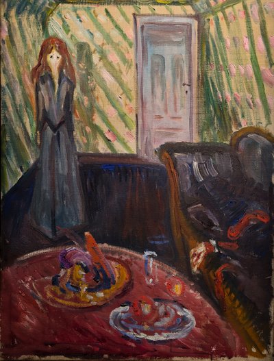 Vražedkyně od Edvard Munch