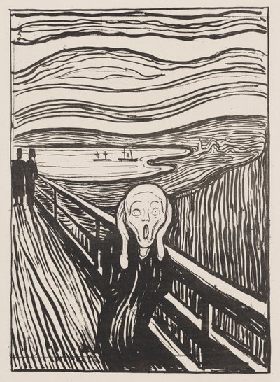 Křik od Edvard Munch