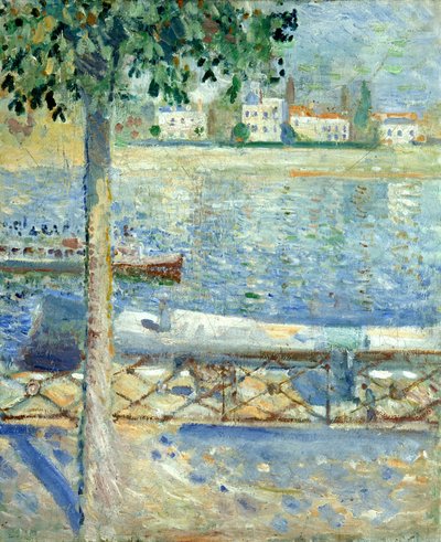 Seina v Saint-Cloud od Edvard Munch