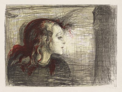 Nemocné dítě I od Edvard Munch