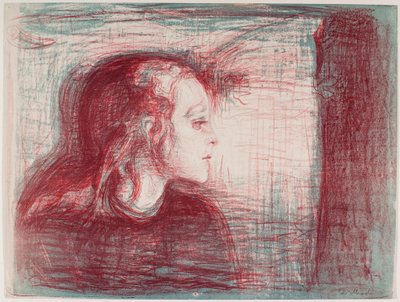 Nemocné dítě I od Edvard Munch