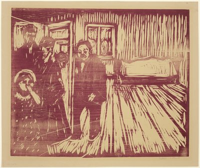 Pach smrti od Edvard Munch