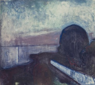 Hvězdná noc od Edvard Munch