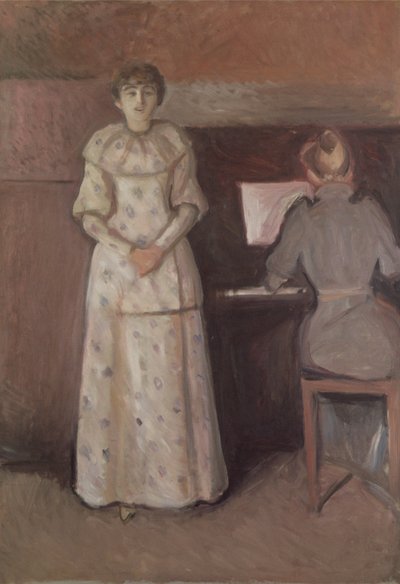 Dvě sestry, Ragnhild a Dagny Juel od Edvard Munch
