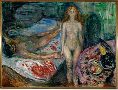 Maratova smrt od Edvard Munch