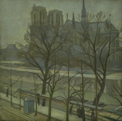 Z Quai de la Tournelle v Paříži od Edvard Weie