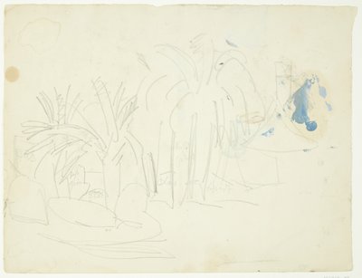 Krajina s palmami, Cannes od Edvard Weie