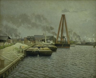 Refshaleøen. Kodaňský přístav od Edvard Weie