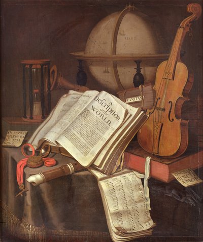 Vanitas, od Edwaert Colyer or Collier