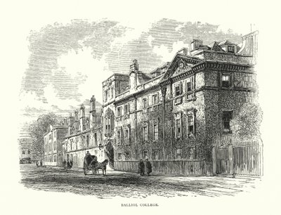 Balliol College (rytina) od Edward (after) Whymper