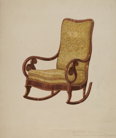 Houpací křeslo od Edward A. Darby