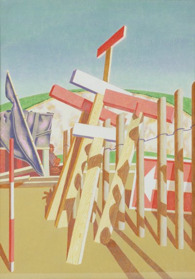 Sussexský by-pass od Edward Alexander Wadsworth
