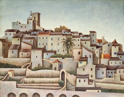 Biot, kolem roku 1925 (olej na plátně) od Edward Alexander Wadsworth