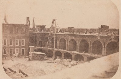 Evakuace Fort Sumter, duben 1861, duben 1861. od Edward Anthony