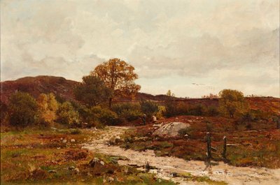 Krajina vřesovišť (olej na plátně) od Edward Arthur Walton
