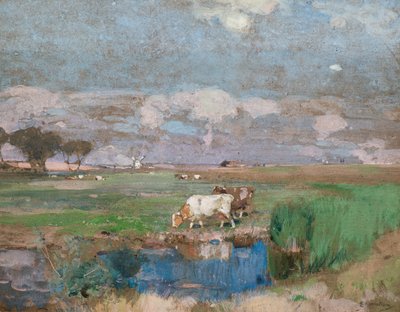 Suffolkské pastviny od Edward Arthur Walton