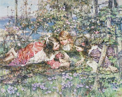 Letní idylka od Edward Atkinson Hornel