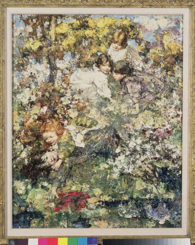 V lesích od Edward Atkinson Hornel