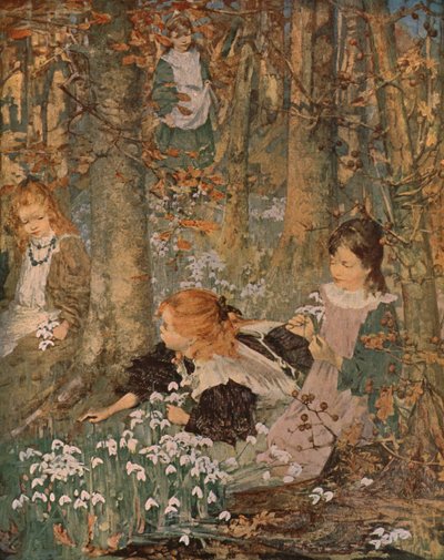 Příchod jara, 1899, c1930. od Edward Atkinson Hornel
