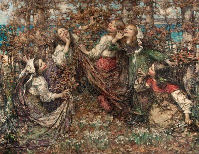 Země se probouzí od Edward Atkinson Hornel
