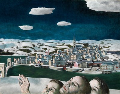 Neidentifikovaný letoun (nad Montrose) od Edward Baird