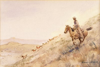 Zaokrouhlování koní od Edward Borein