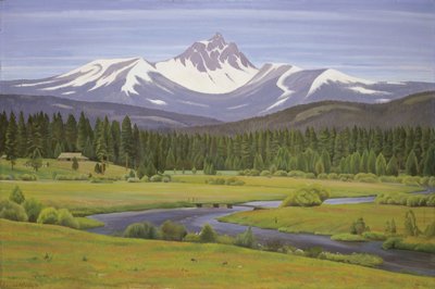 V Cascade Mountains, 1931. od Edward Bruce