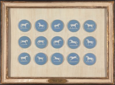 Horse Studies in Relief, podle George Stubbse od Edward Burch