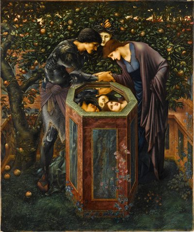 Hlava hrůzy od Edward Burne-Jones