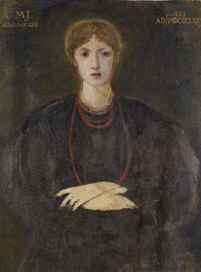 Portrét Georgiana Burne-Jones (1840-1920) od Edward Burne-Jones