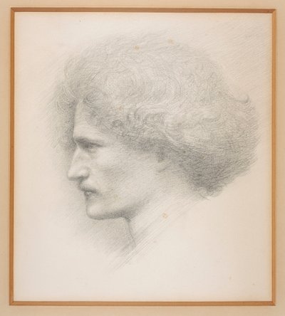 Portrét Ignáce Jana Paderewského od Edward Burne-Jones