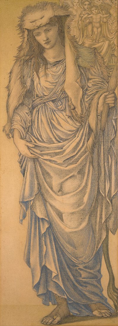 Tiburtine Sibyl od Edward Burne Jones