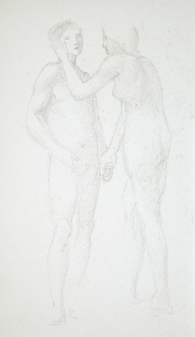 Dva ženské akty od Edward Burne-Jones