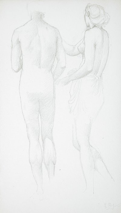 Dva akty pohledem zezadu od Edward Burne-Jones