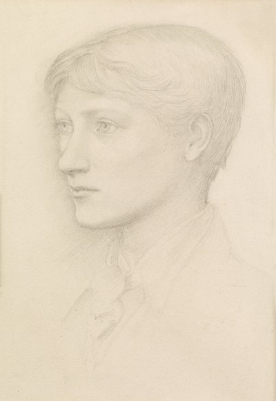 Philip Burne-Jones, ca. 1875 (tužka) od Edward Burne Jones