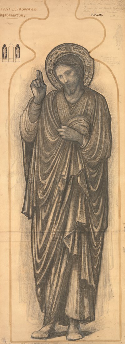 Spasitel světa od Edward Burne Jones