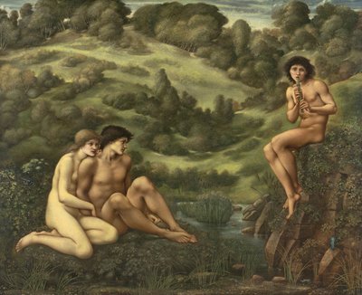 Panova zahrada od Edward Burne Jones