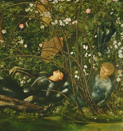 The Knights and the Briar Rose, 1869 (detail 198347) od Edward Burne Jones