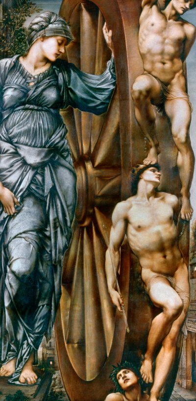 Kolo štěstí, 1875-1883 od Edward Burne Jones