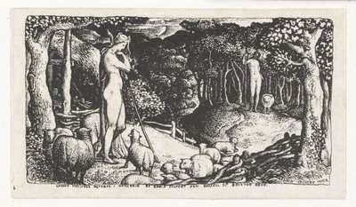 Venkovský život Ideální pastorační život od Edward Calvert