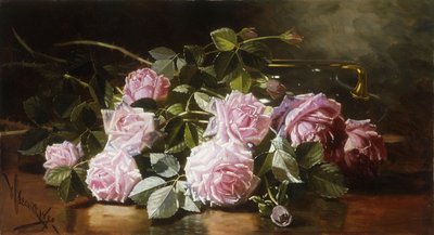 Rainwashed Roses, 1898 od Edward Chalmers Leavitt