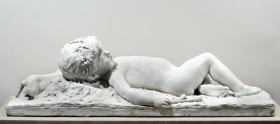 Spící faun (omítka) od Edward Clark Potter