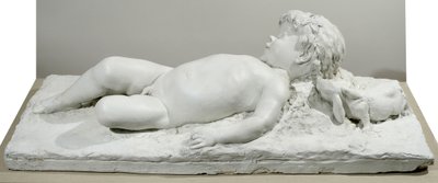 Spící faun (omítka) od Edward Clark Potter