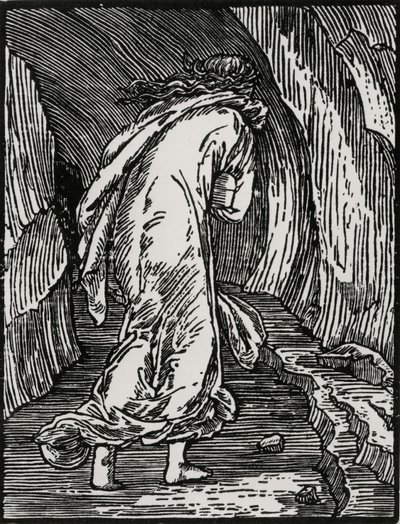 Jít do pekla od Edward Coley (after) Burne Jones