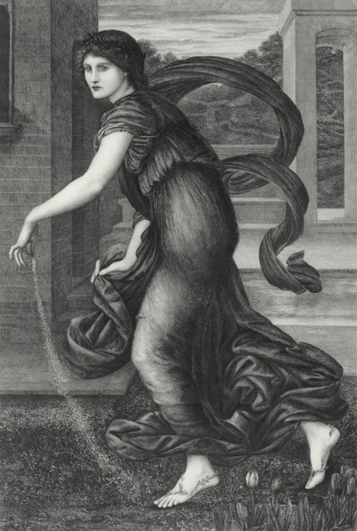 Jaro od Edward Coley (after) Burne Jones